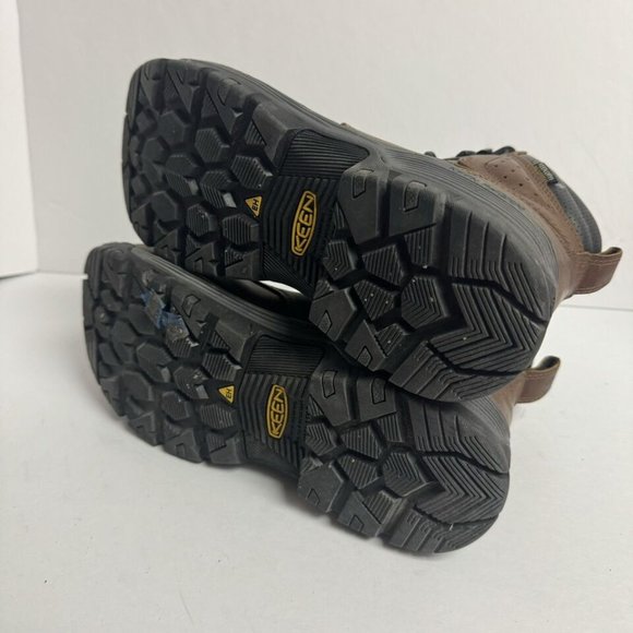Keen Mens Chicago 6” Waterproof Boot Brown Size 8.5 M main image 4